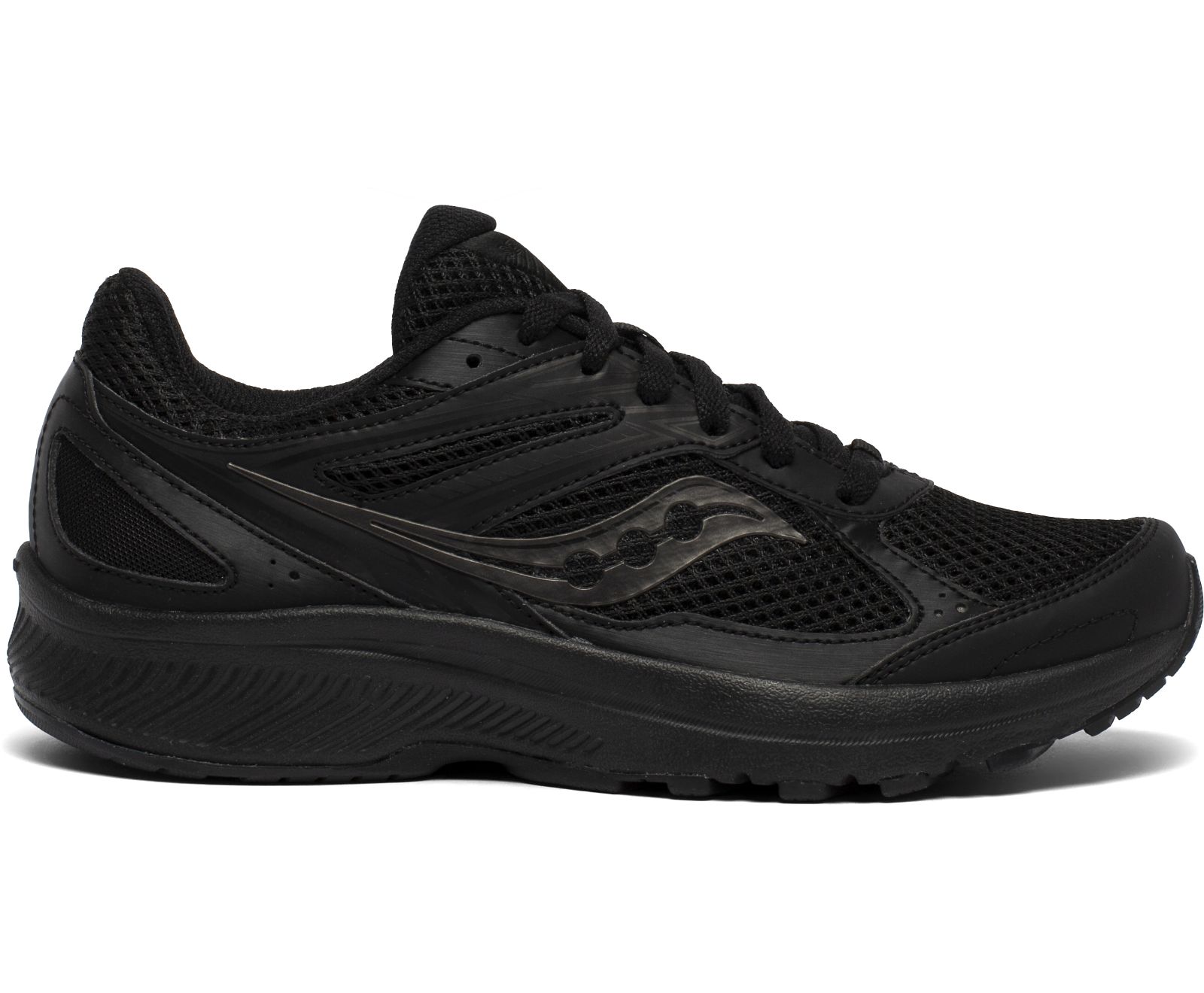 Saucony Cohesion 14 Women's Running Shoes Black / Black | Canada 091DFMN